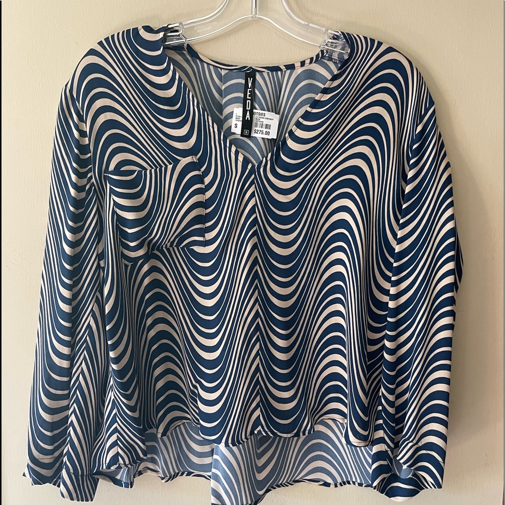 VEDA Silk Top - NEW WITH TAGS